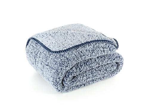 Mäkká, hebká deka s textúrou ovčej vlny - Koala béžová